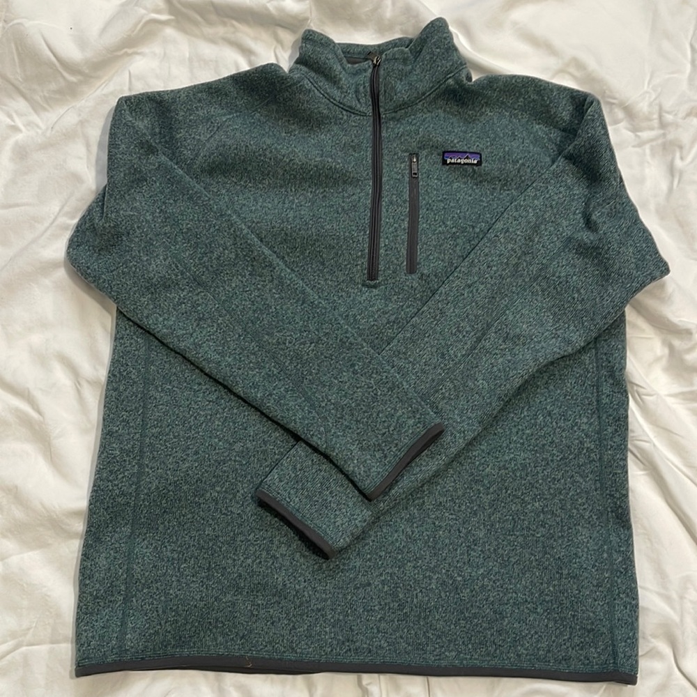 Patagonia Mens pullover SZ XL Heather green NWOT